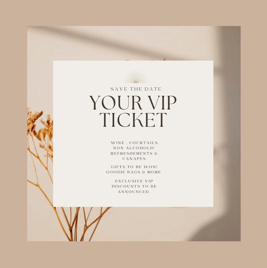 Exclusive VIP Event Ticket 24th March